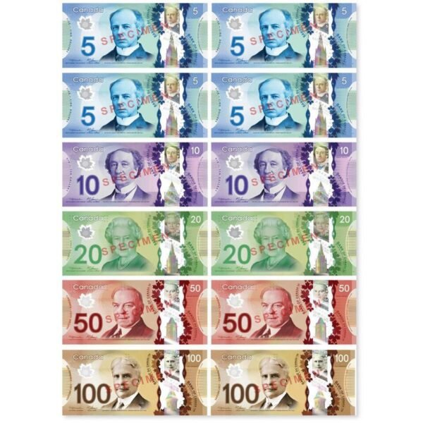 Buy Canadian Dollar Bank Notes